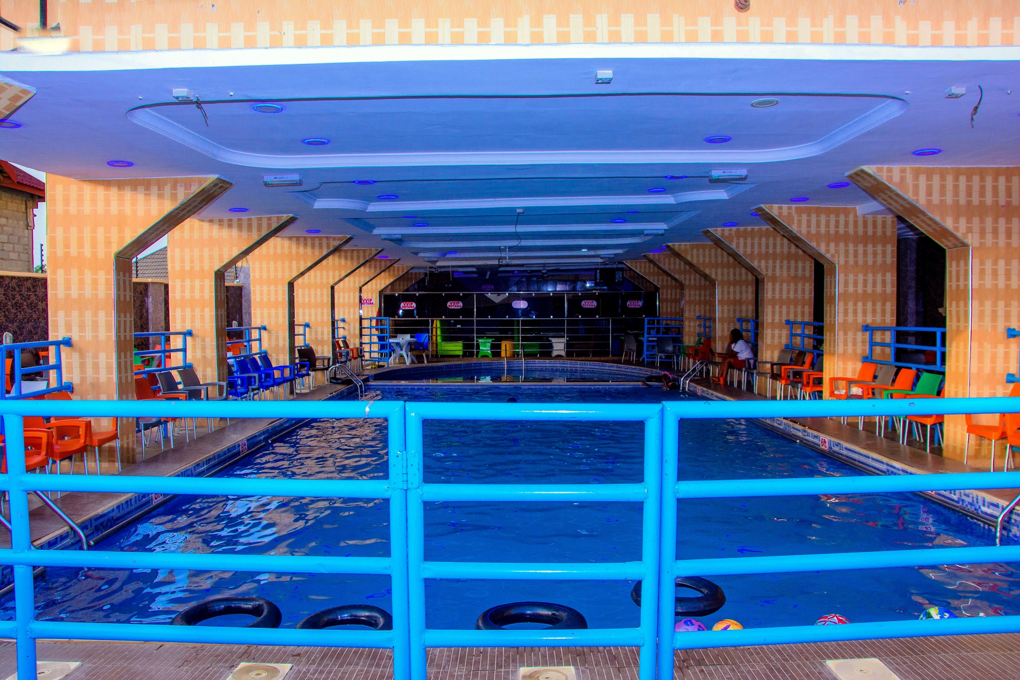 Poolside escape